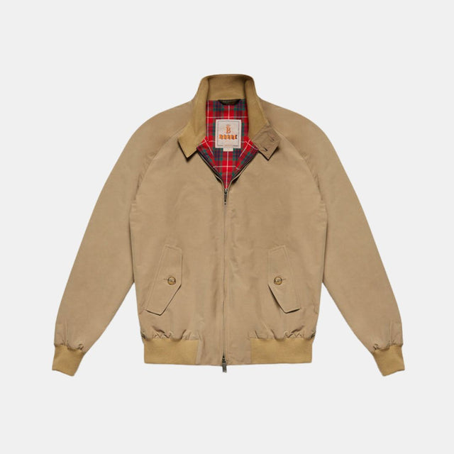 Baracuta Harrington G9 Stoff Hellbraun
