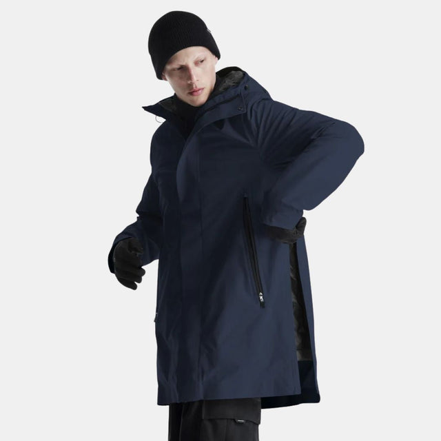Krakatau Planck Liner Parka Qm552 Navy Blue