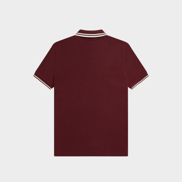 Fred Perry Polo M3600 Oxblood & Ecru