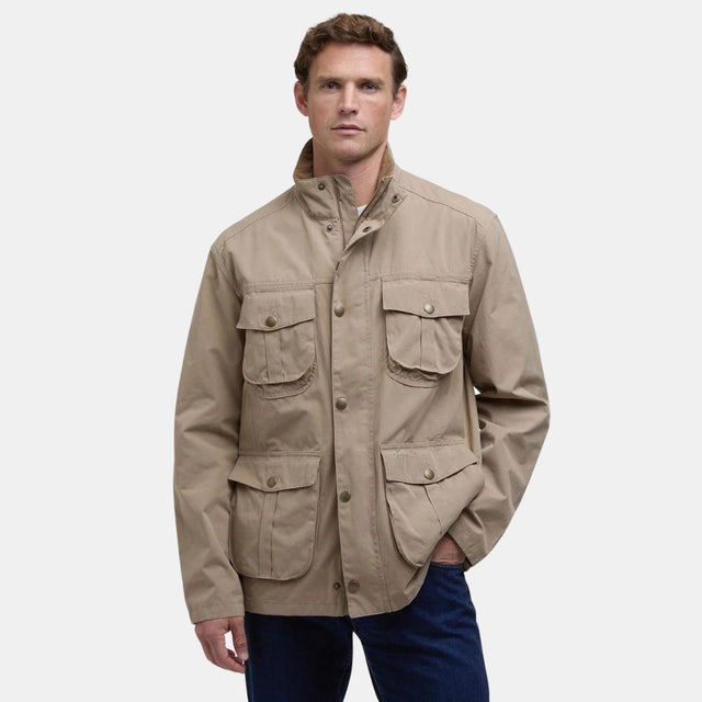 Barbour Sanderling Casual Jacket Military Brown/Dress