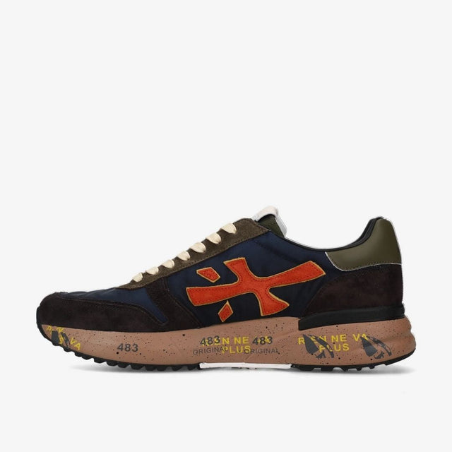 Premiata Mick 7721 Dark Blue Dark Brown