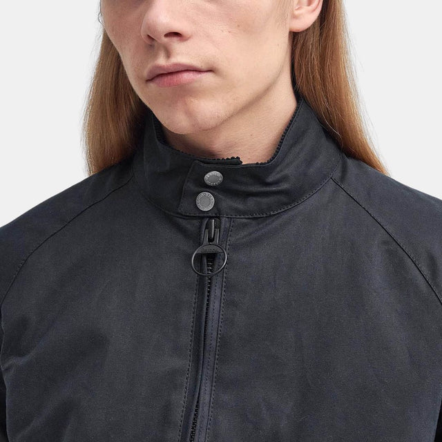 Barbour x Baracuta Porton Wax Jacket Black