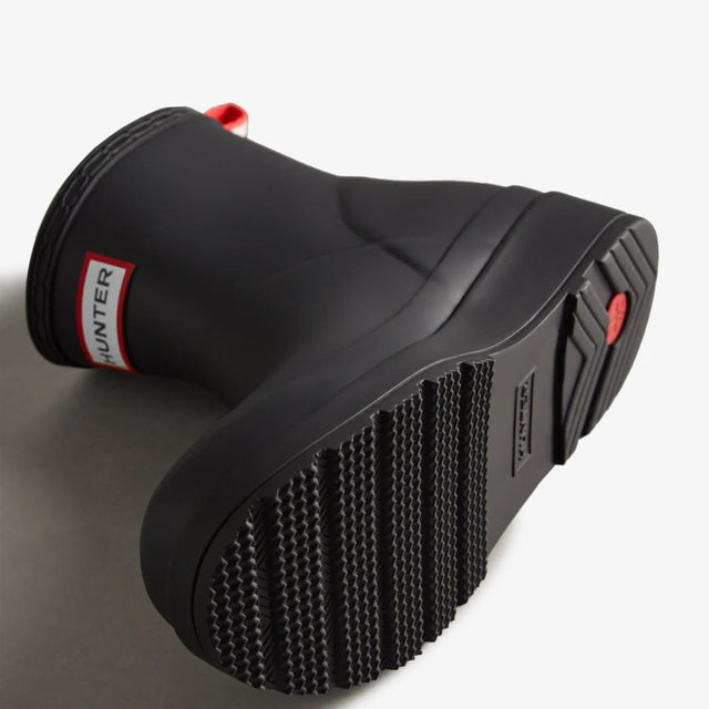 Hunter Women's Play Short Boot Black