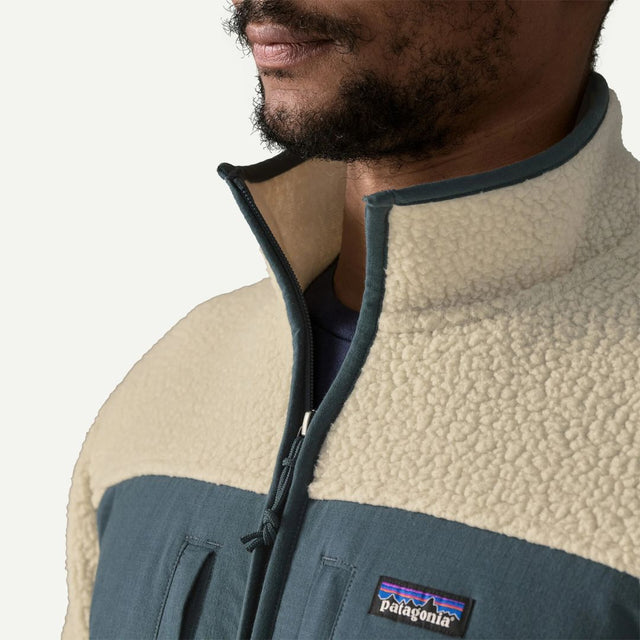 Patagonia Men's Retro Pile Patch Jacket Pelican