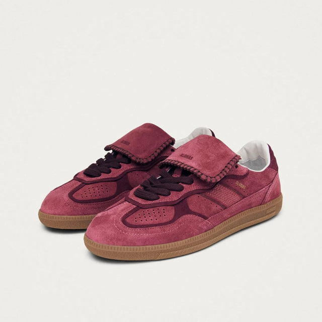 Alohas 490 Club Suede Raspberry Leather Sneakers