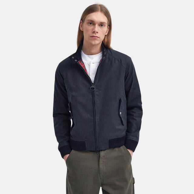 Barbour x Baracuta Porton Wax Jacket Navy