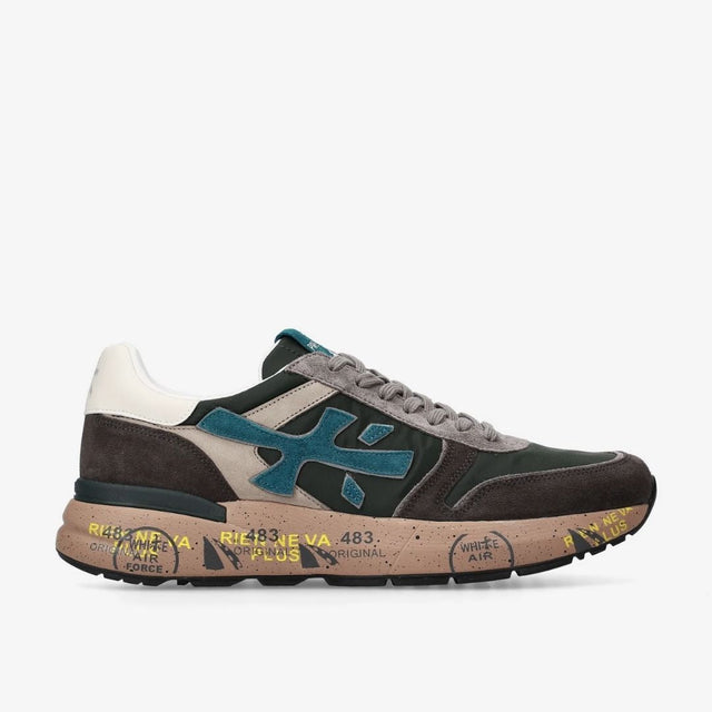 Premiata Mick 7864 Dark Green Dark Brown