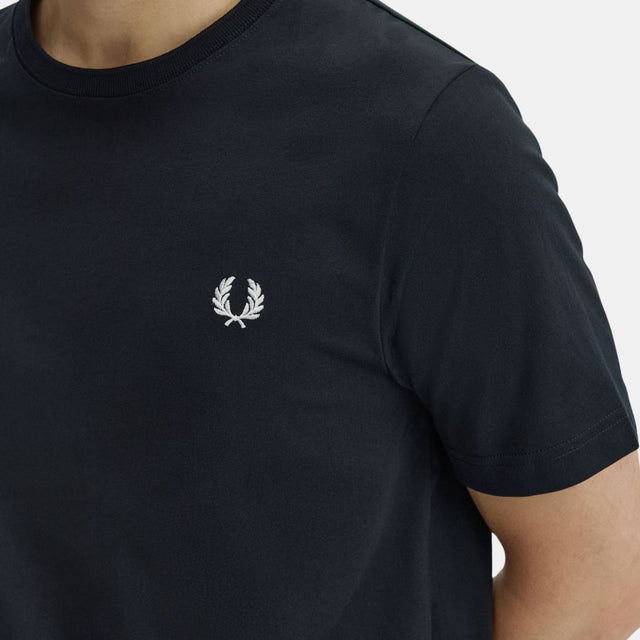 Fred Perry Crew Neck T-Shirt Black