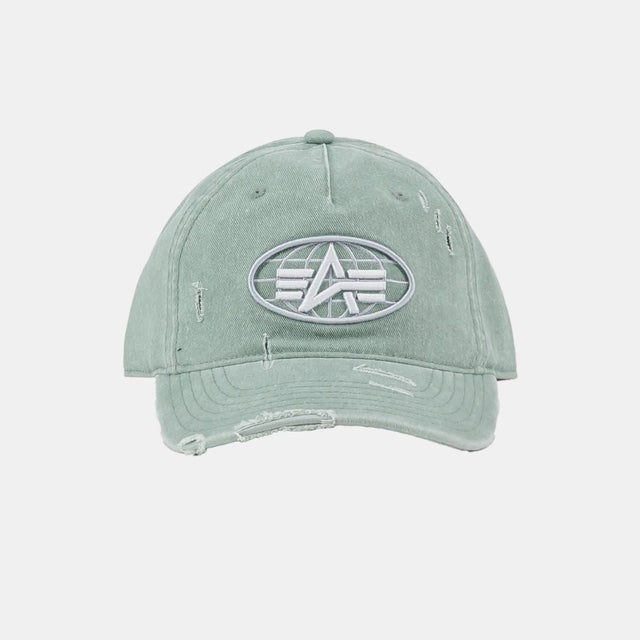 Alpha Industries World Acid Cap Frost Green