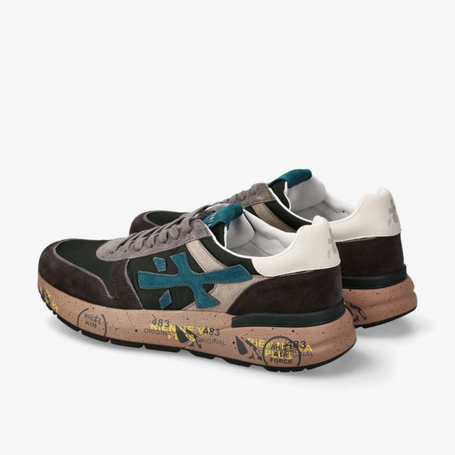 Premiata Mick 7864 Dark Green Dark Brown