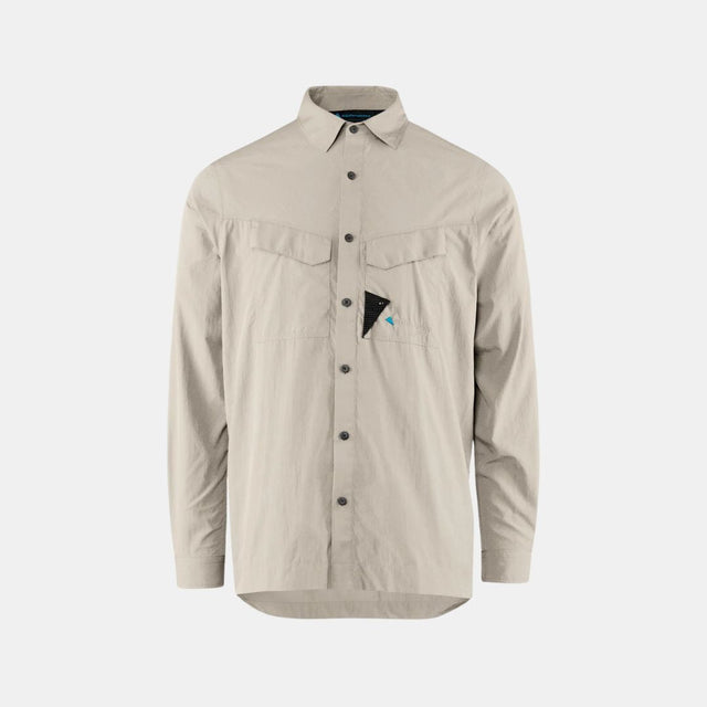 Klattermusen Syn Ls Shirt Men's Silver Creme