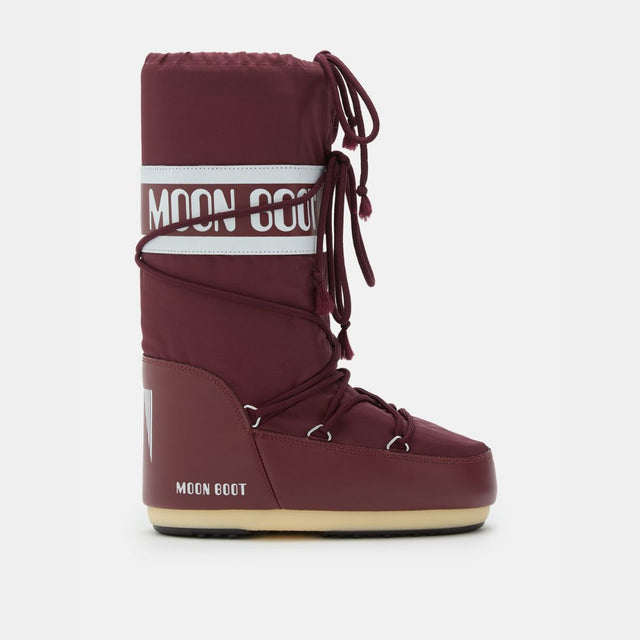 Moon Boot Icon Nylon Burgundy
