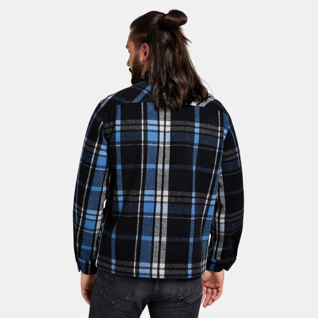Lee 101 Wool Overshirt Black