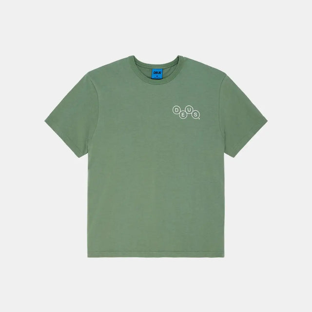 Deus Ex Machina Mechanism Tee Loden Frost Green