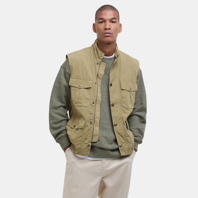 Barbour Casual Corbridge Gilet Bleached Olive