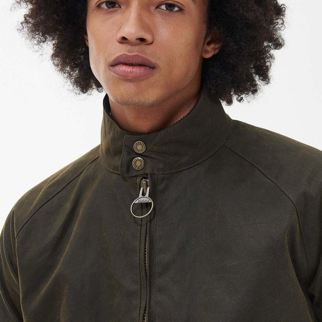 Barbour x Baracuta Porton Wax Jacket Olive