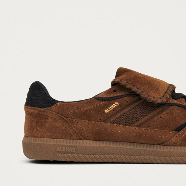 Alohas 490 Club Suede Brown Leather Sneakers