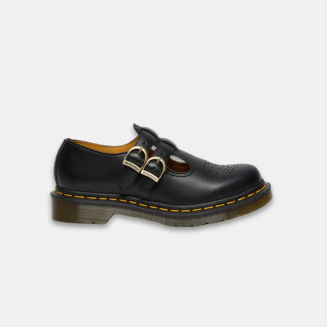 Dr. Martens 8065 Mary Jane Damen Schwarz Glatt