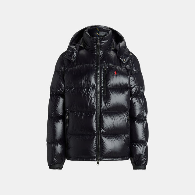 Polo Ralph Lauren The Gorham Glossed Down Jacket Black