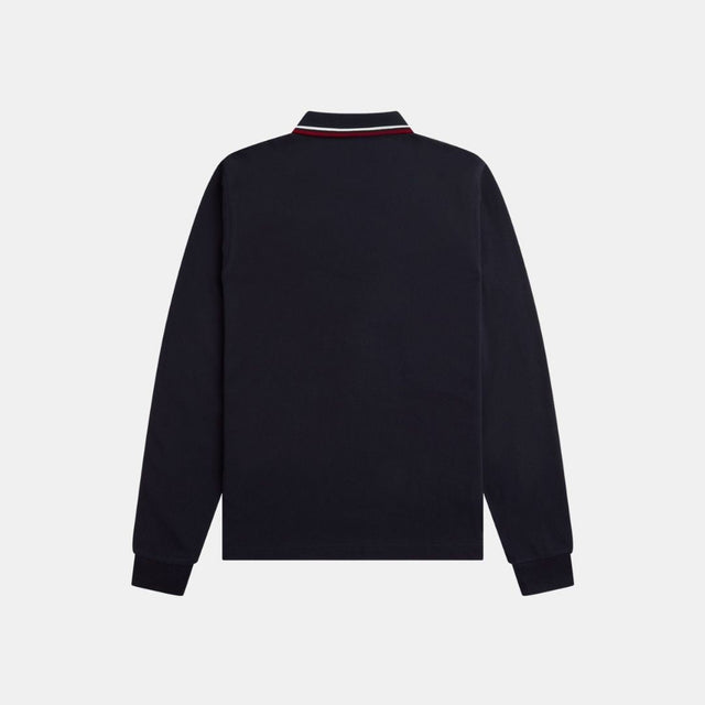Fred Perry LS Polo M3636 Twin Tipped Navy