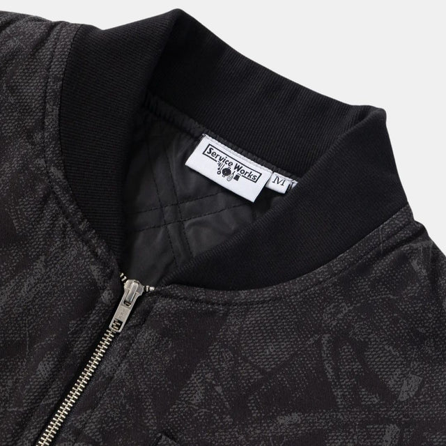 Service Works Xerox Camo Padded Work Vest Mono