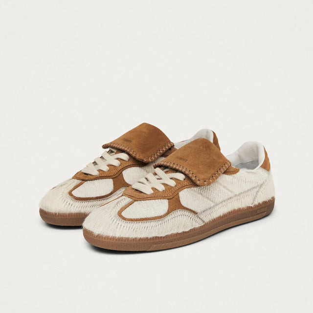 Alohas 490 Club Soft Tan Leather Sneakers