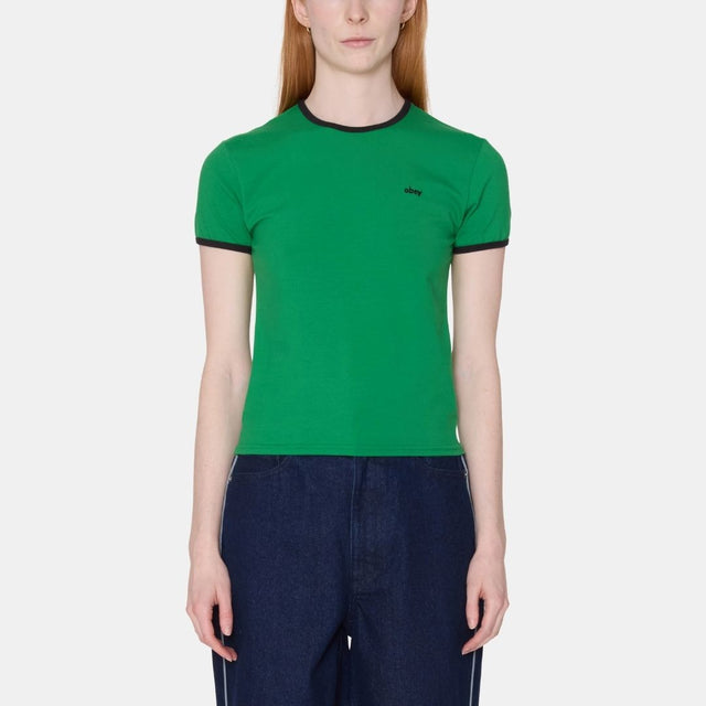 Obey Duvall Ringer Ss Green