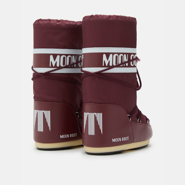 Moon Boot Icon Nylon Burgundy