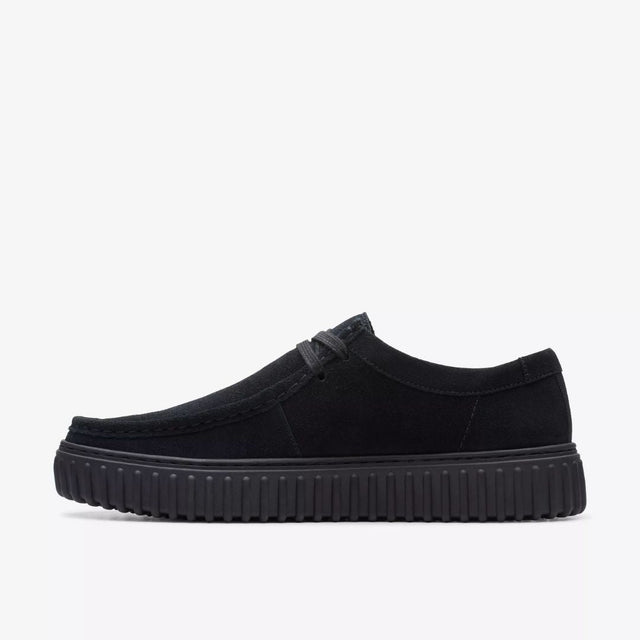 Clarks Torhill Lo Men's Black Suede