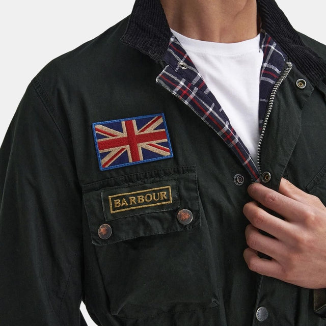 Barbour Steve McQueen™ 60th Anniversary Waxed Jacket Sage