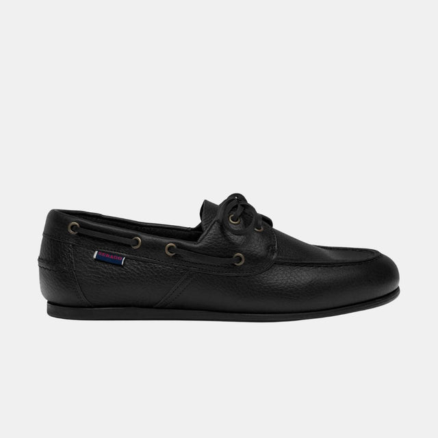 Sebago Owen Tumbled Black
