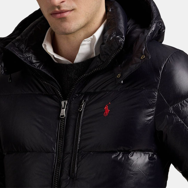 Polo Ralph Lauren The Gorham Glossed Down Jacket Black