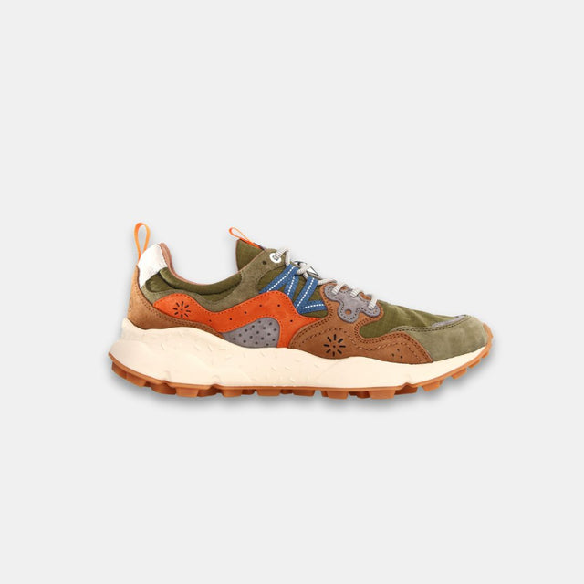 Flower Mountain Men's Yamano 3 Suede Nylon Militare Brown
