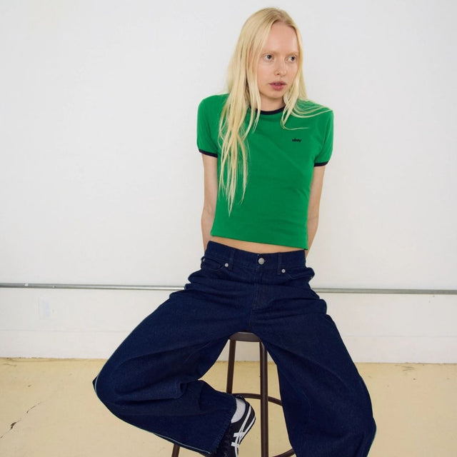 Obey Duvall Ringer Ss Green