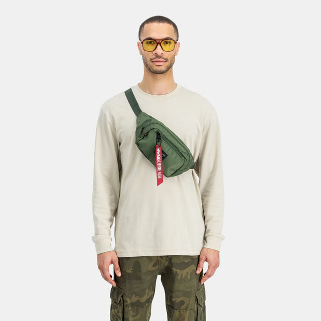 Alpha Industries Crew Waist Bag Sage Green