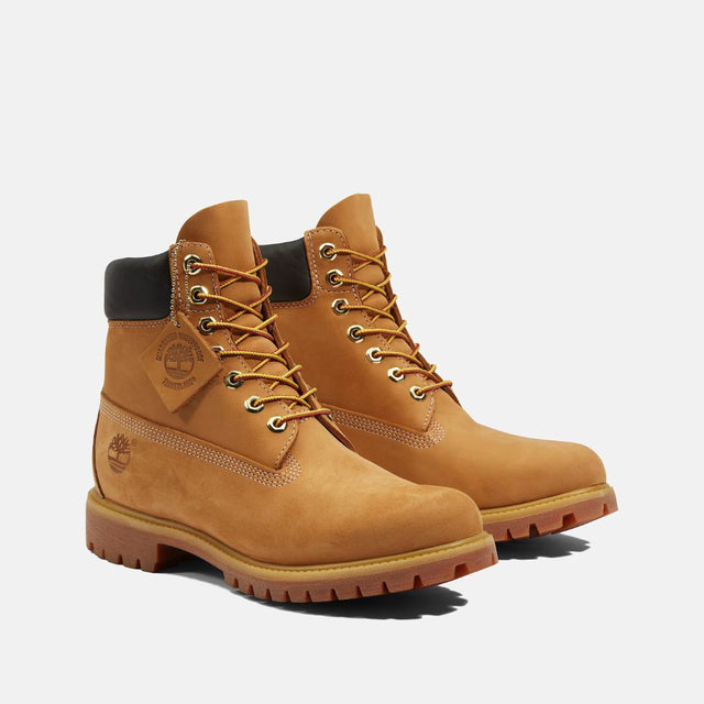 Timberland Men's Premium 6 In Lace Waterproof Boot Wheat