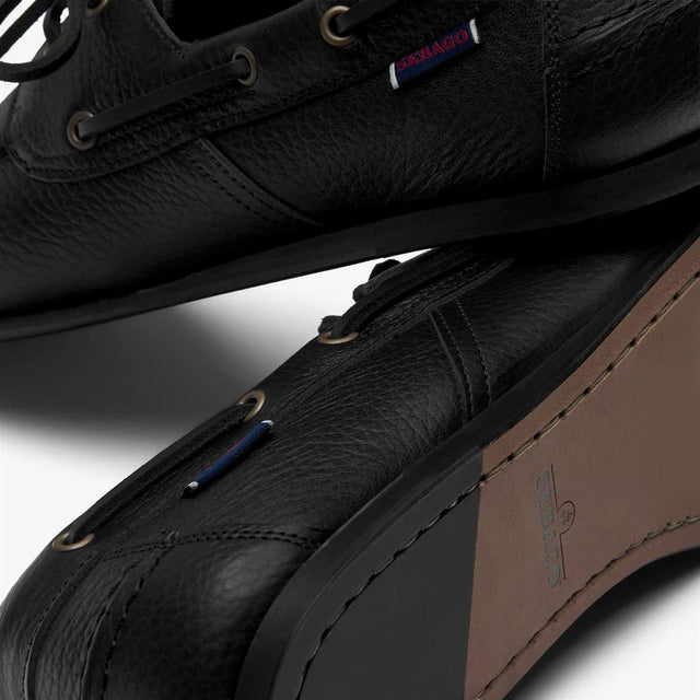 Sebago Owen Tumbled Black