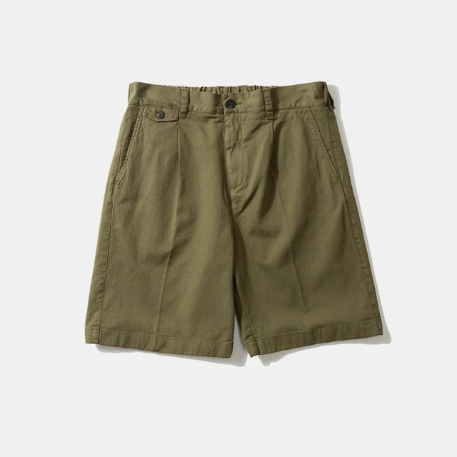 Edmmond Studios Summer Jack Short Pant Plain Khaki