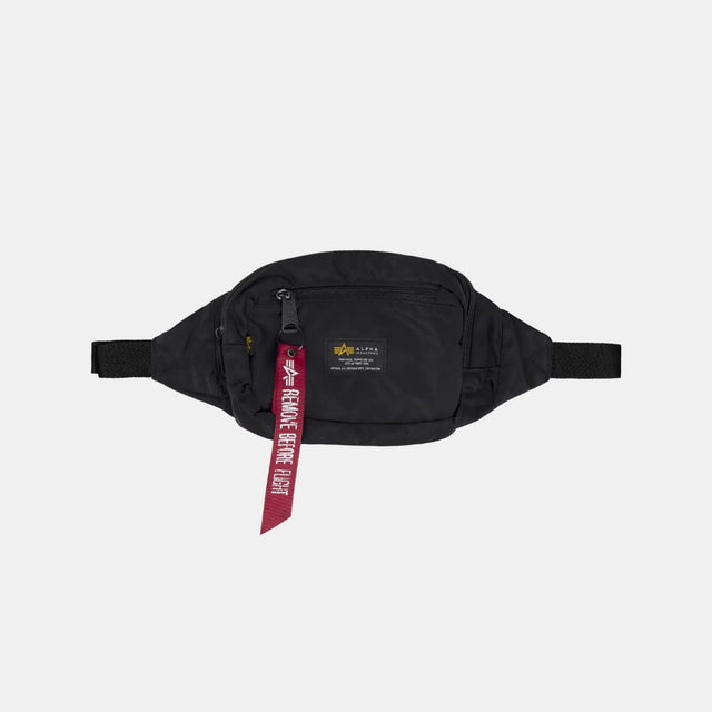 Alpha Industries Crew Waist Bag Black