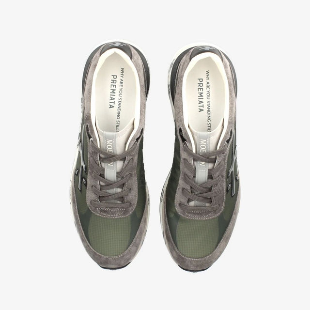 Premiata Moerun 7106 Dark Grey Military Green