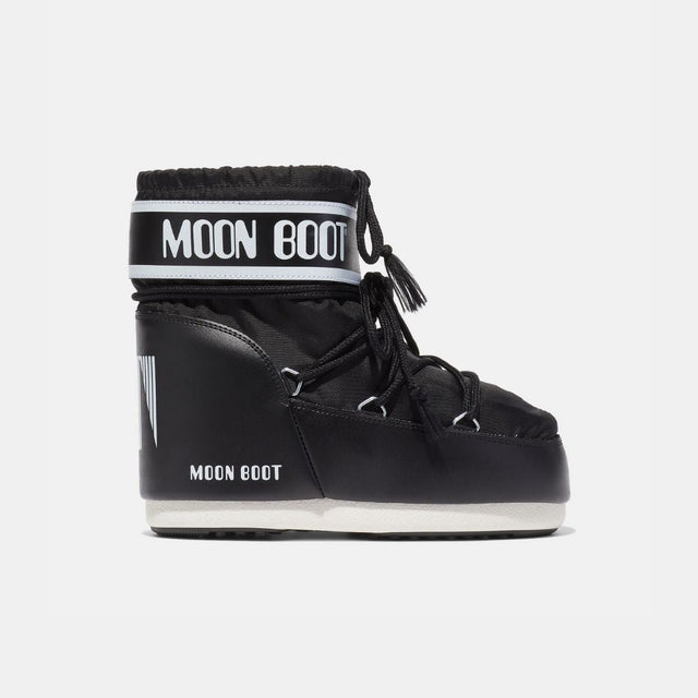 Moon Boot Icon Low Nylon Black