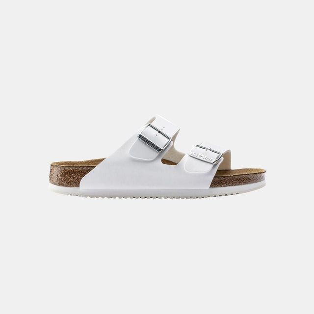 Birkenstock Arizona Birko Flor Women's White
