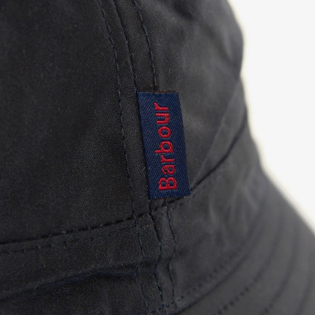 Barbour Wax Bucket Hat Classic Navy