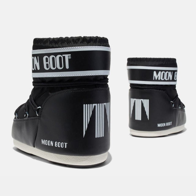 Moon Boot Icon Low Nylon Black