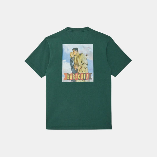 Baracuta Britain Rainwear T-Shirt Racing Green