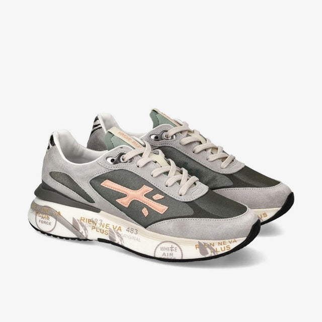 Premiata Moerund 6992 Grey Military Green