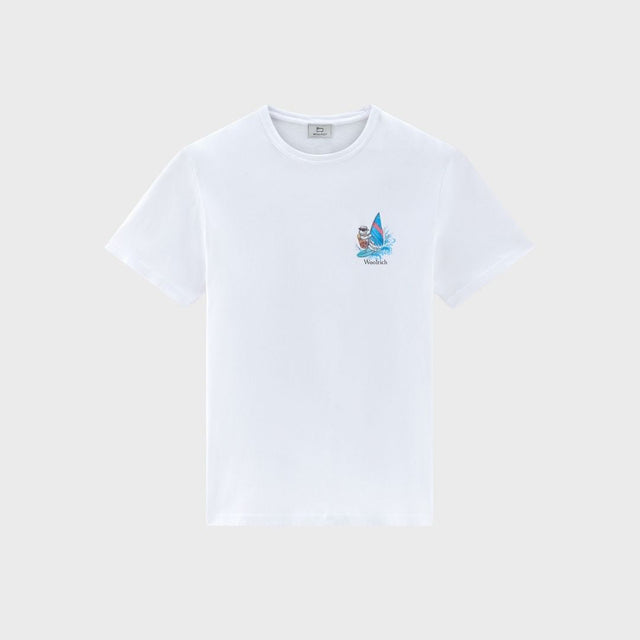 Woolrich Animated Sheep T-Shirt Bright White