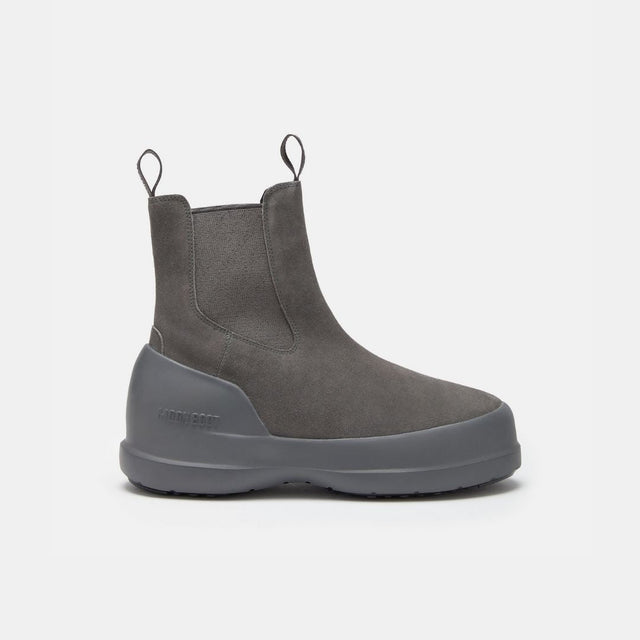 Moon Boot Luna Chelsea Wildleder Anthrazit