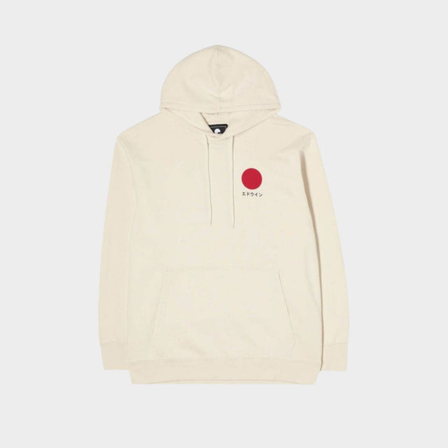 Edwin Japanese Sun Hoodie Sweat Whisper White
