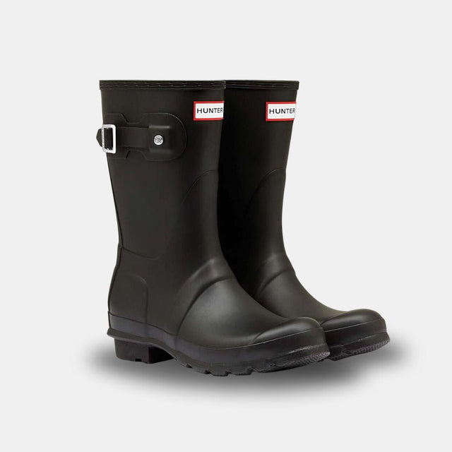 Hunter Original Wellington Short Boots Women's Black